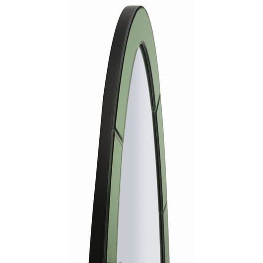 Specchio con Cornice MF696, Verde, MDF, 150x55x2 cm, Seven Design
