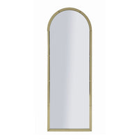 Specchio con Cornice MF697, Oro, MDF, 150x55x2 cm, Seven Design
