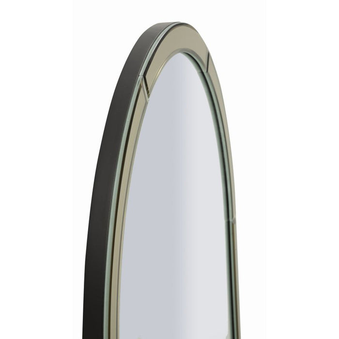 Specchio con Cornice MF697, Oro, MDF, 150x55x2 cm, Seven Design