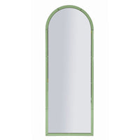 Specchio con Cornice MF698, Verde, MDF, 150x55x2 cm, Seven Design