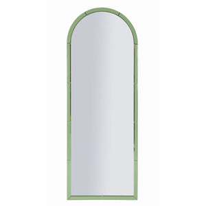 Specchio con Cornice MF698, Verde, MDF, 150x55x2 cm, Seven Design