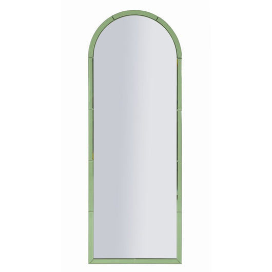Specchio con Cornice MF698, Verde, MDF, 150x55x2 cm, Seven Design