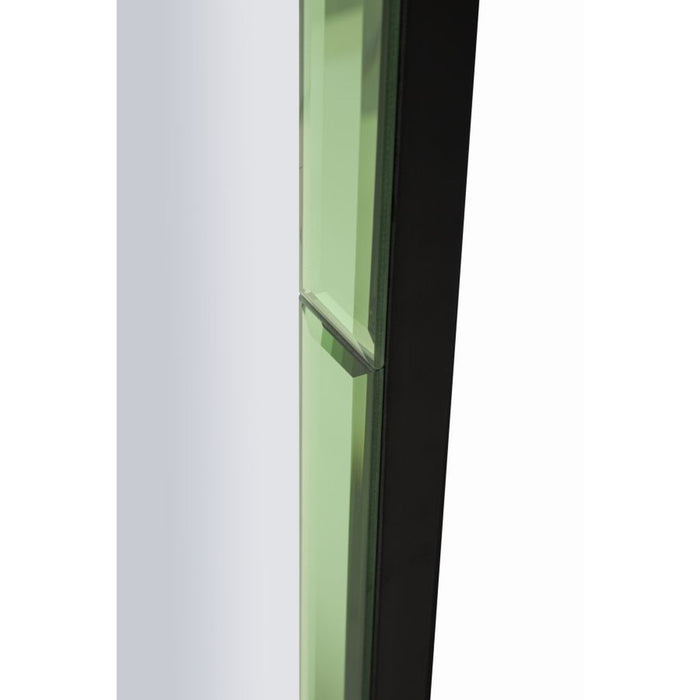 Specchio con Cornice MF698, Verde, MDF, 150x55x2 cm, Seven Design