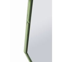 Specchio con Cornice MF698, Verde, MDF, 150x55x2 cm, Seven Design