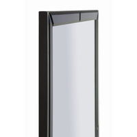 Specchio con Cornice MF699, Blu, MDF, 150x55x2 cm, Seven Design