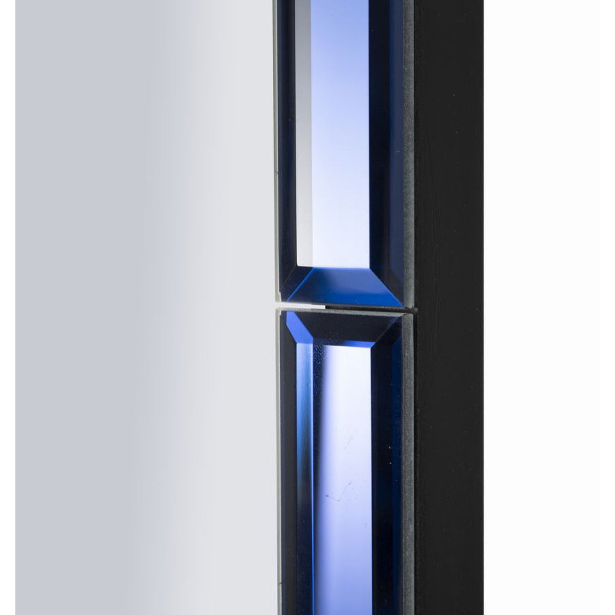 Specchio con Cornice MF699, Blu, MDF, 150x55x2 cm, Seven Design