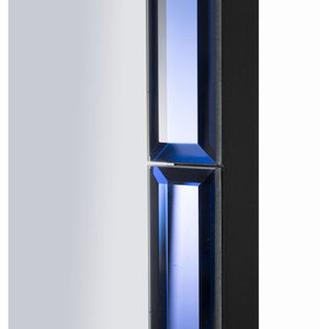 Specchio con Cornice MF699, Blu, MDF, 150x55x2 cm, Seven Design