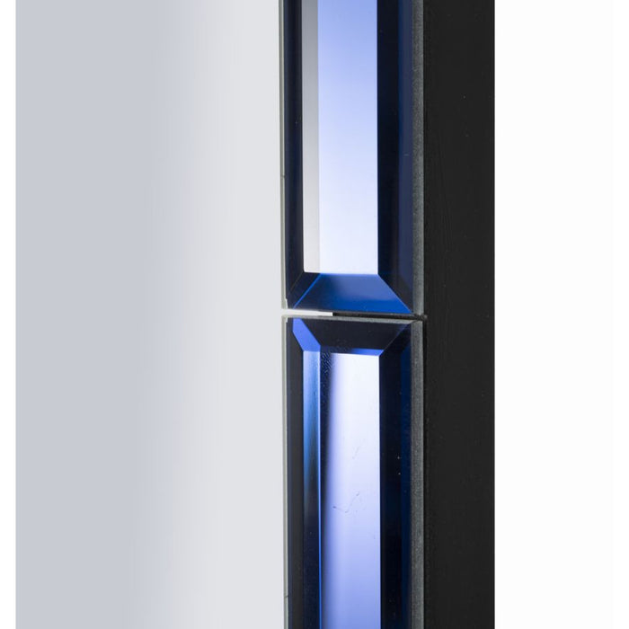 Specchio con Cornice MF699, Blu, MDF, 150x55x2 cm, Seven Design