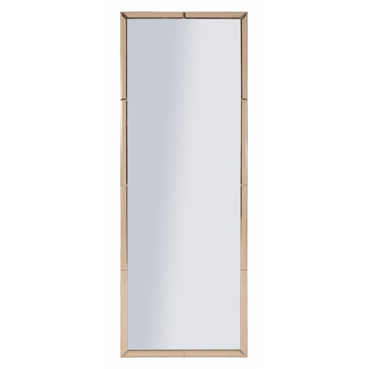 Specchio con Cornice MF700, Rosa, MDF, 150x55x2 cm, Seven Design