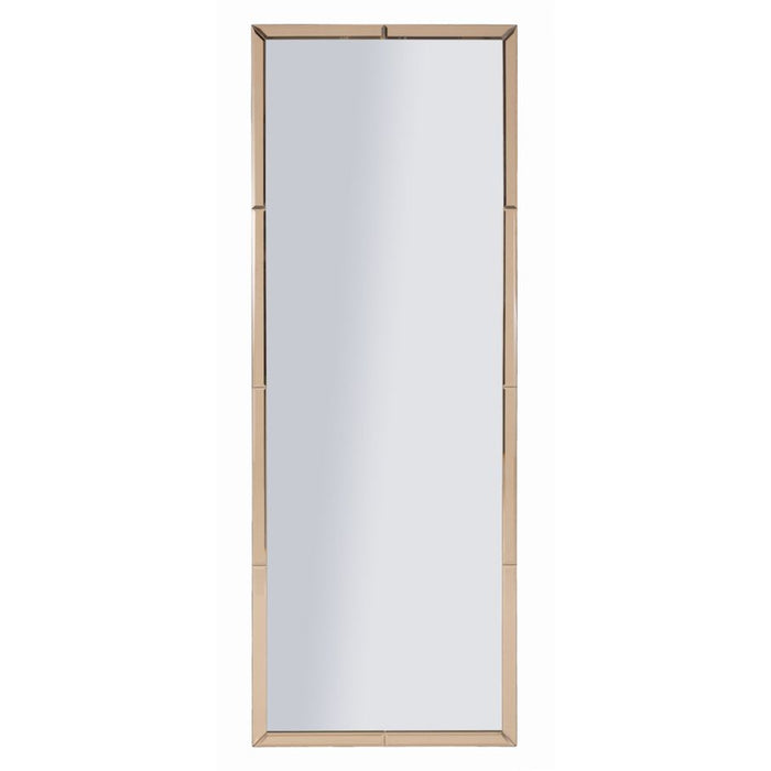 Specchio con Cornice MF700, Rosa, MDF, 150x55x2 cm, Seven Design