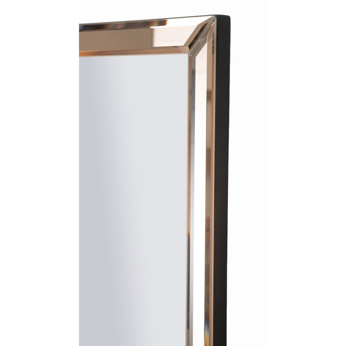 Specchio con Cornice MF700, Rosa, MDF, 150x55x2 cm, Seven Design