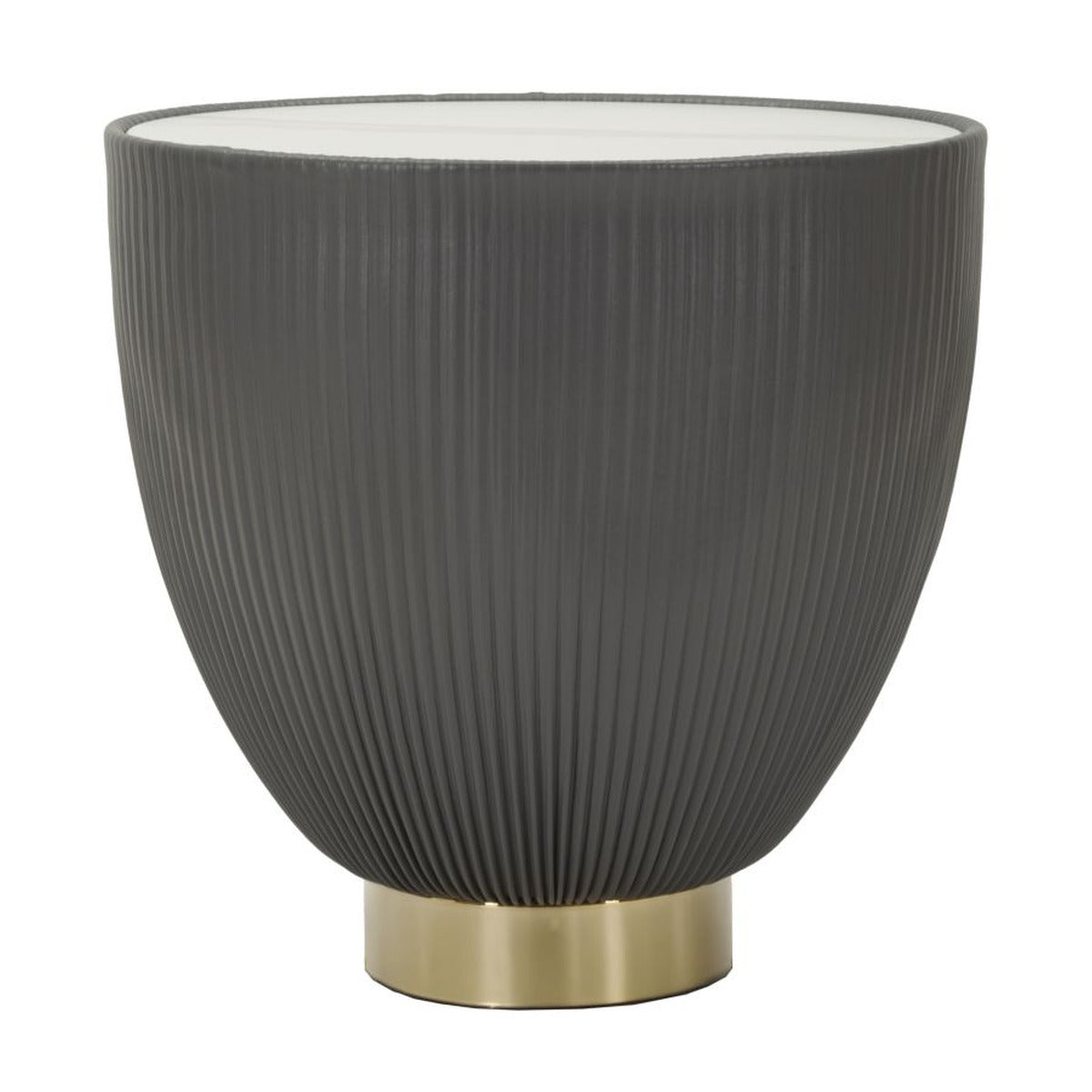 Tavolino MF702, Grigio, Ceramica, 45x46x46 cm, Seven Design