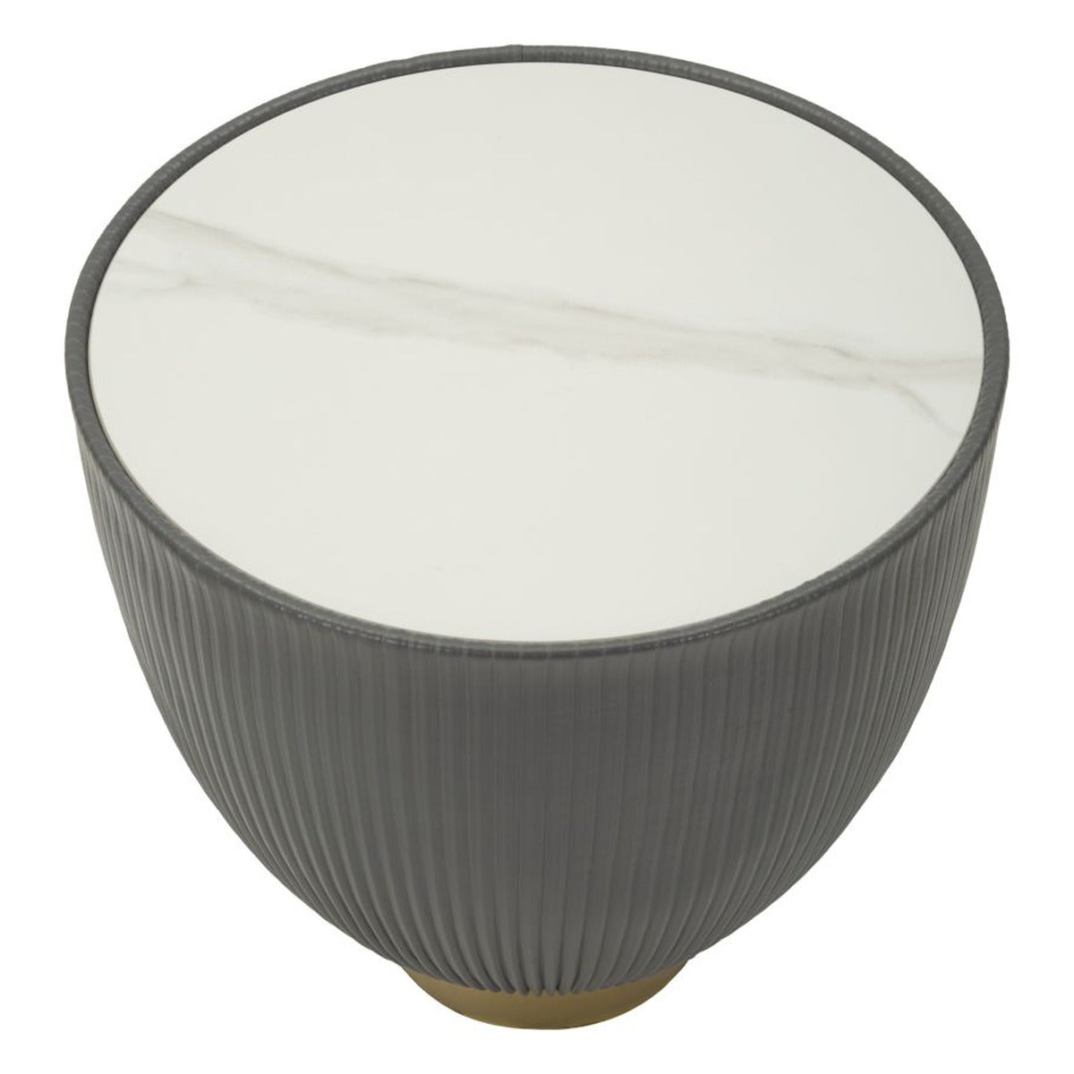 Tavolino MF702, Grigio, Ceramica, 45x46x46 cm, Seven Design