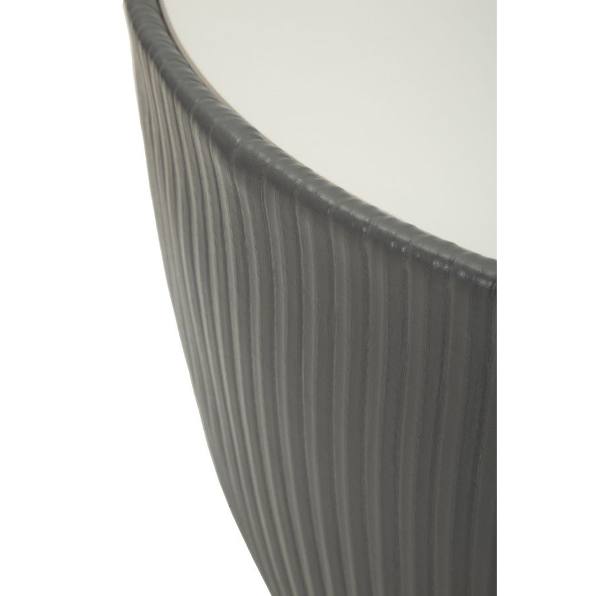 Tavolino MF702, Grigio, Ceramica, 45x46x46 cm, Seven Design