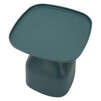 Tavolino MF705, Blu, Plastica, 50x48x48 cm, Seven Design