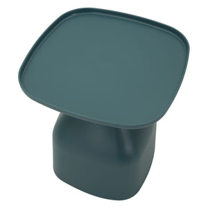 Tavolino MF705, Blu, Plastica, 50x48x48 cm, Seven Design