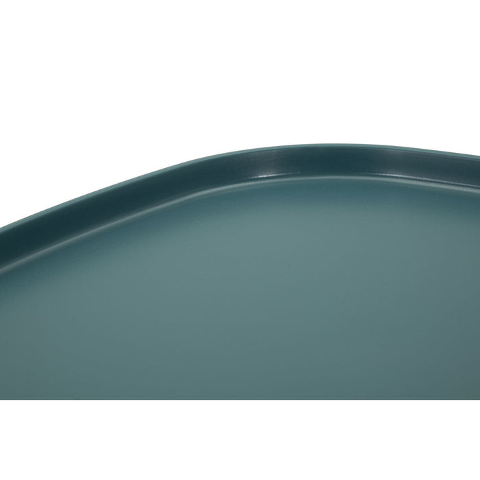 Tavolino MF705, Blu, Plastica, 50x48x48 cm, Seven Design