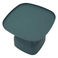 Tavolino MF706, Blu, Plastica, 38x48x48 cm, Seven Design