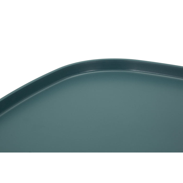 Tavolino MF706, Blu, Plastica, 38x48x48 cm, Seven Design