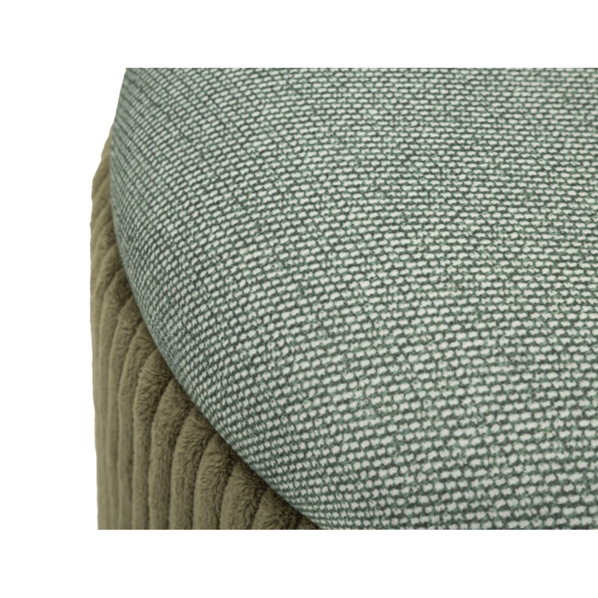 Pouf MF719, Verde, MDF, 38x38x38 cm, Seven Design