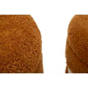 Pouf MF721, Marrone, MDF, 47x40x40 cm, Seven Design