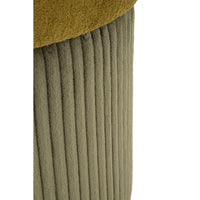 Pouf MF723, Verde, MDF, 44x42x42 cm, Seven Design