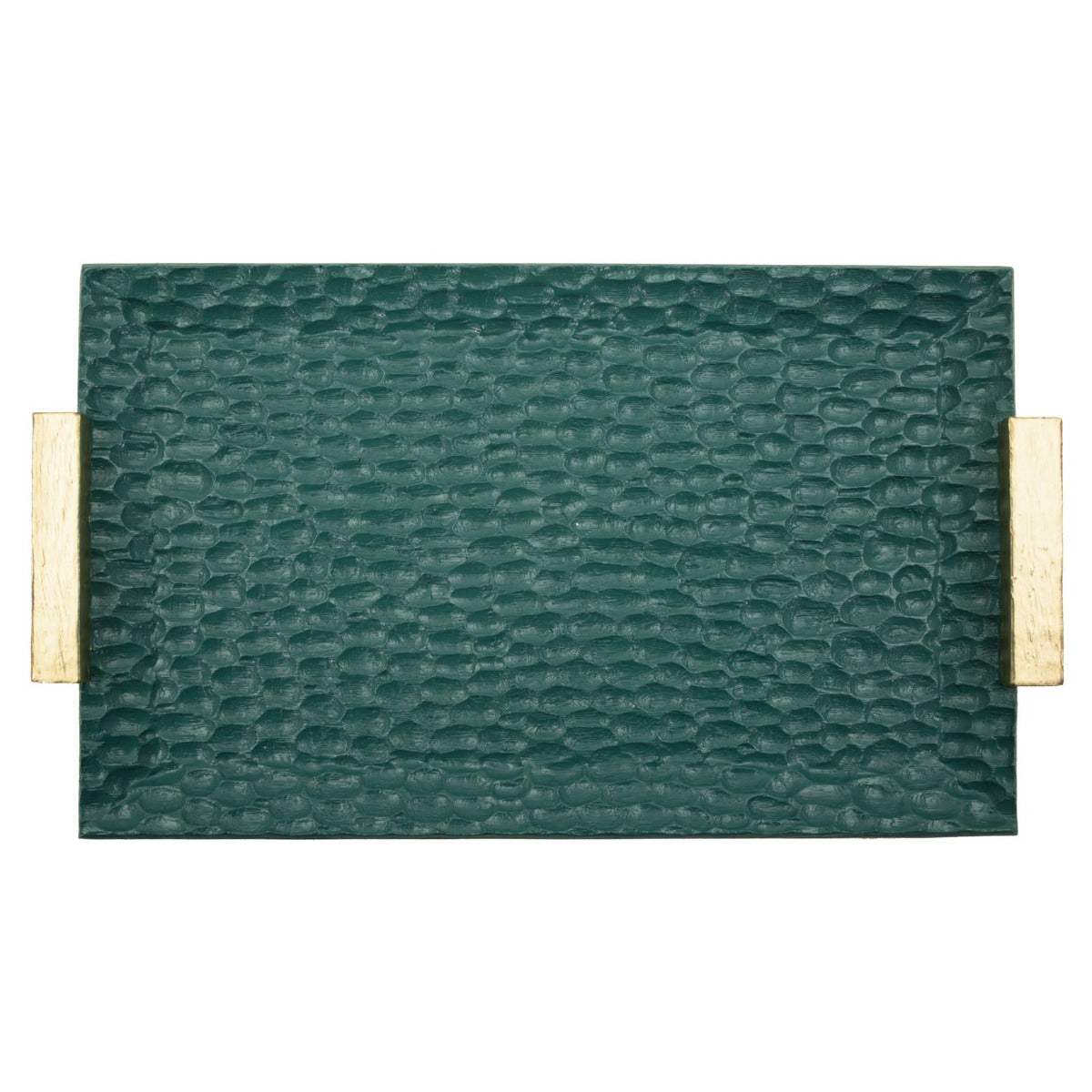 Vassoio MF724, Verde, Poliresina, 3x34x19,5 cm, Seven Design