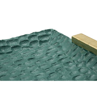 Vassoio MF724, Verde, Poliresina, 3x34x19,5 cm, Seven Design