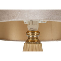 Lampada da Tavolo MF729, Bianco, Vetro, 68,5x36,5x36,5 cm, Seven Design