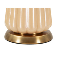 Lampada da Tavolo MF729, Bianco, Vetro, 68,5x36,5x36,5 cm, Seven Design