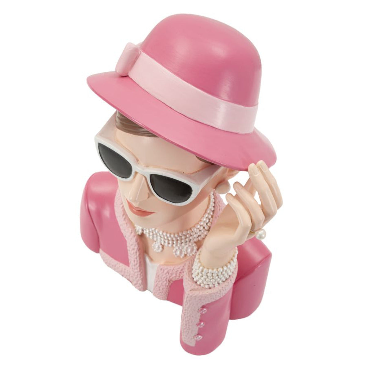 Scultura Donna 1, Multicolore, Poliresina, 18x11x26 cm, Seven Design