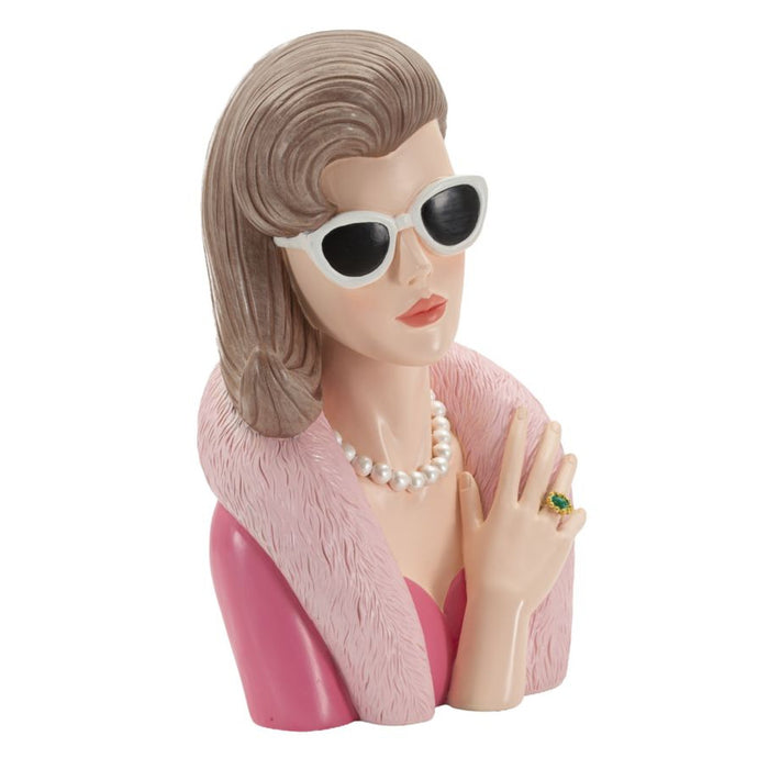 Scultura Donna 2, Multicolore, Poliresina, 18x12x28 cm, Seven Design