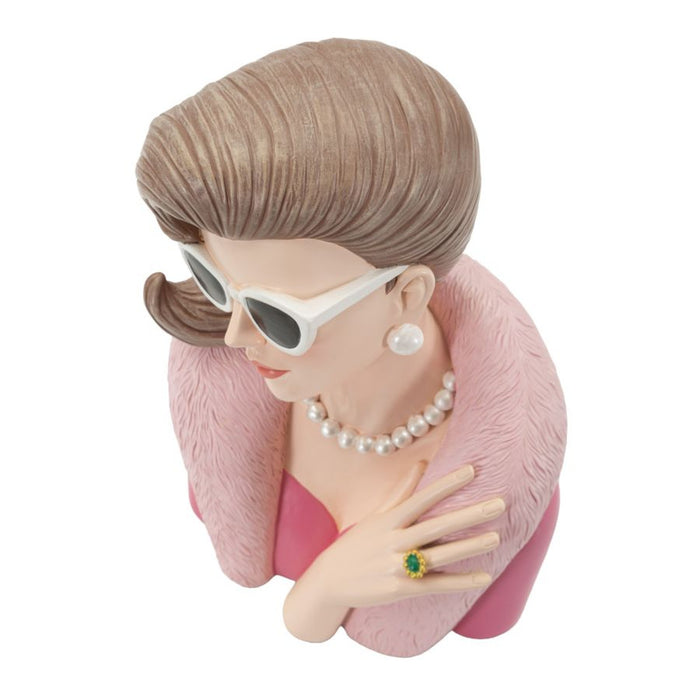 Scultura Donna 2, Multicolore, Poliresina, 18x12x28 cm, Seven Design