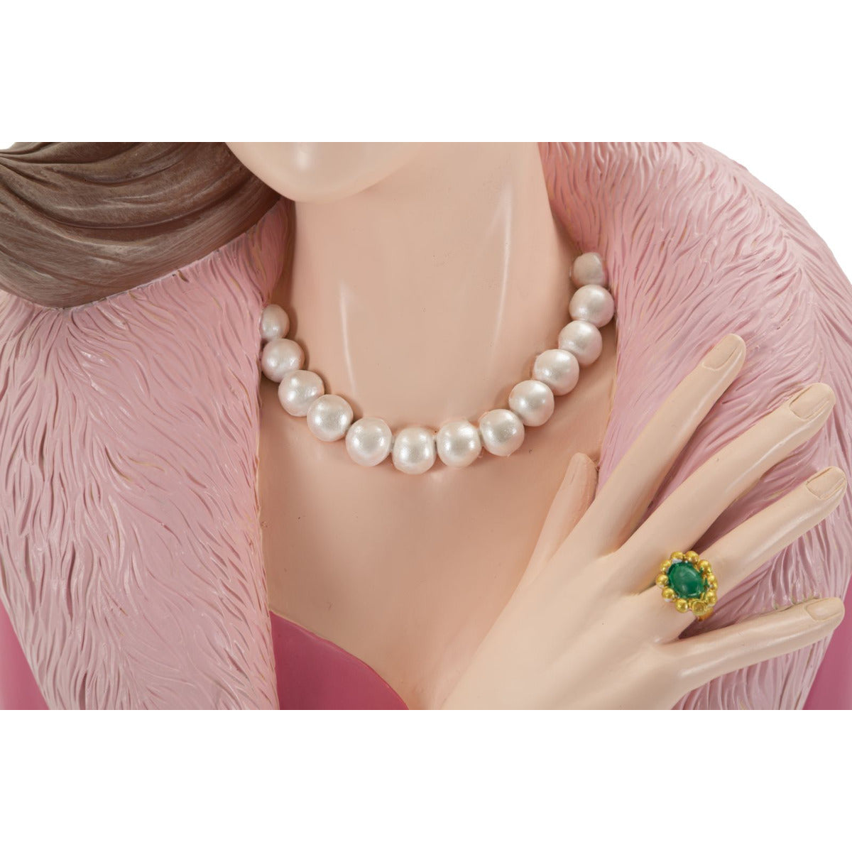 Scultura Donna 2, Multicolore, Poliresina, 18x12x28 cm, Seven Design