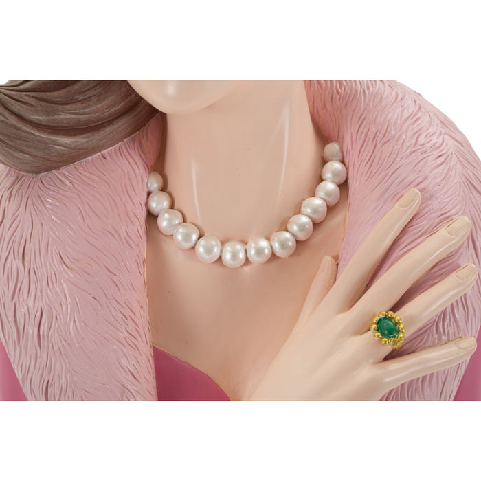 Scultura Donna 2, Multicolore, Poliresina, 18x12x28 cm, Seven Design