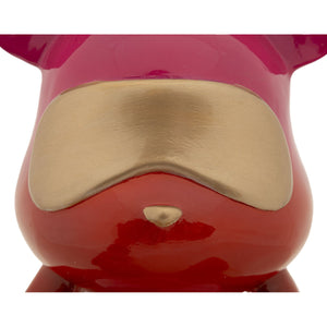 Scultura Orsacchiotto, Multicolore, Poliresina, 21,5x20,5x32 cm, Seven Design