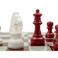 Scultura Scacchiera 1, Multicolore, Poliresina, 61x61x14 cm, Seven Design