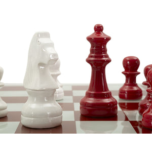 Scultura Scacchiera 1, Multicolore, Poliresina, 61x61x14 cm, Seven Design