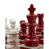 Scultura Scacchiera 1, Multicolore, Poliresina, 61x61x14 cm, Seven Design