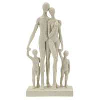 Scultura Persone, Beige, Poliresina, 16x8x30,5 cm, Seven Design
