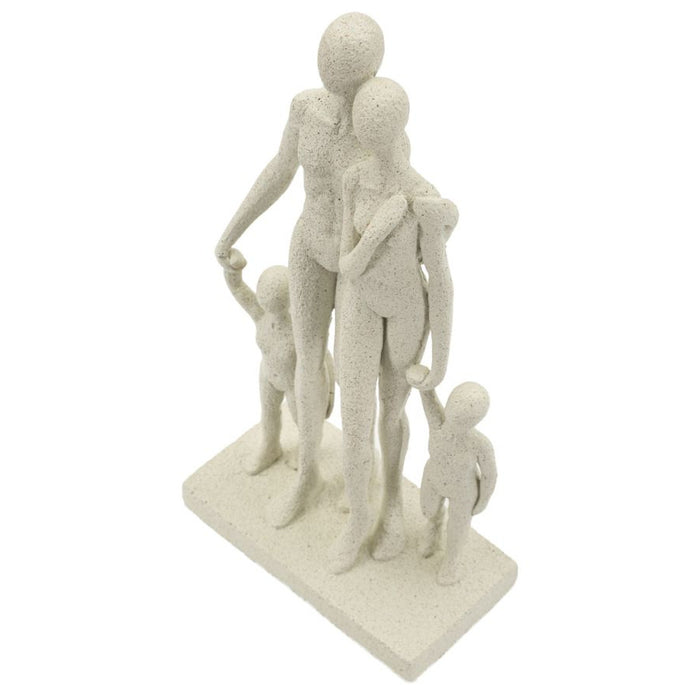 Scultura Persone, Beige, Poliresina, 16x8x30,5 cm, Seven Design