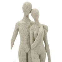Scultura Persone, Beige, Poliresina, 16x8x30,5 cm, Seven Design