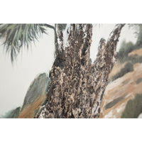 Stampa su Tela Albero 1, Multicolore, Legno, 120x3,8x80 cm, Seven Design