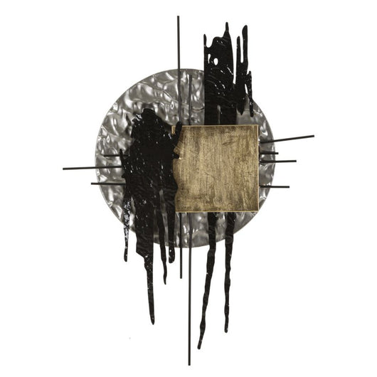 Decorazione in Metallo 3D MF762, Multicolore, Metallo, 71,8x6,4x100 cm, Seven Design