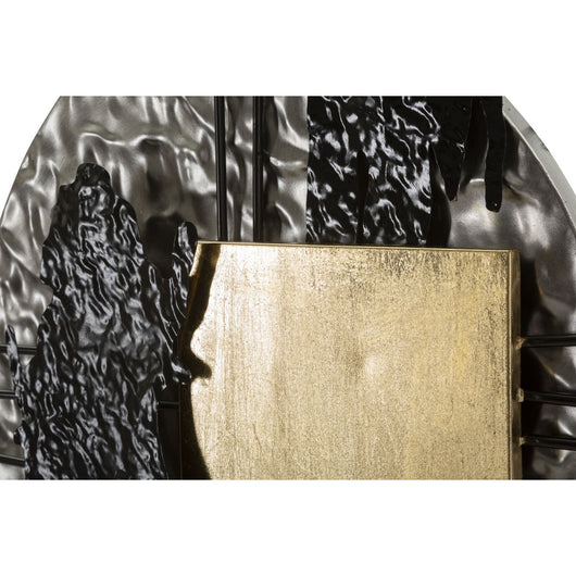 Decorazione in Metallo 3D MF762, Multicolore, Metallo, 71,8x6,4x100 cm, Seven Design