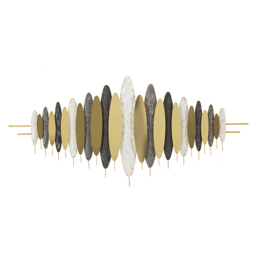 Decorazione in Metallo 3D MF760, Multicolore, Metallo, 149x5x70 cm, Seven Design