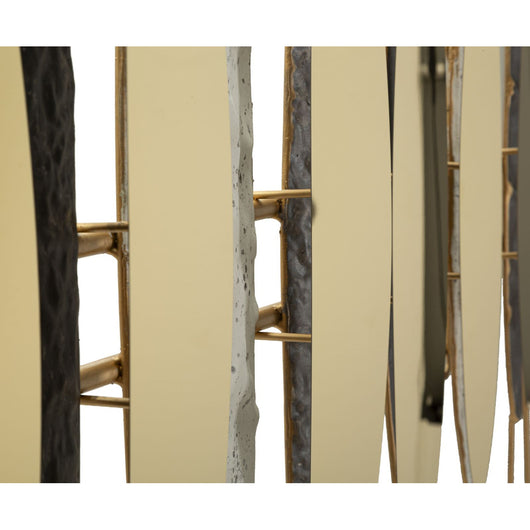 Decorazione in Metallo 3D MF760, Multicolore, Metallo, 149x5x70 cm, Seven Design