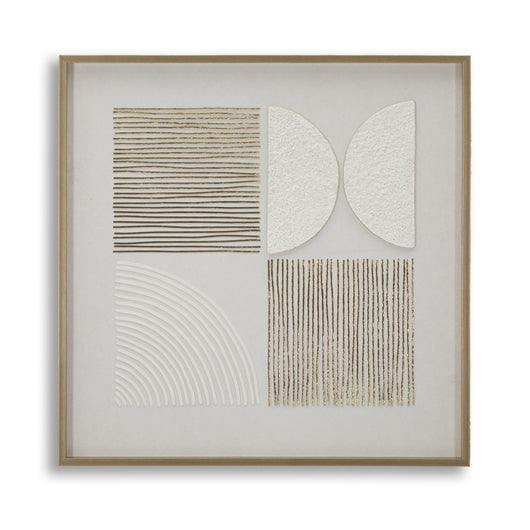 Stampa su Tela con Cornice MF788, Multicolore, Legno, 60x3x60 cm, Seven Design