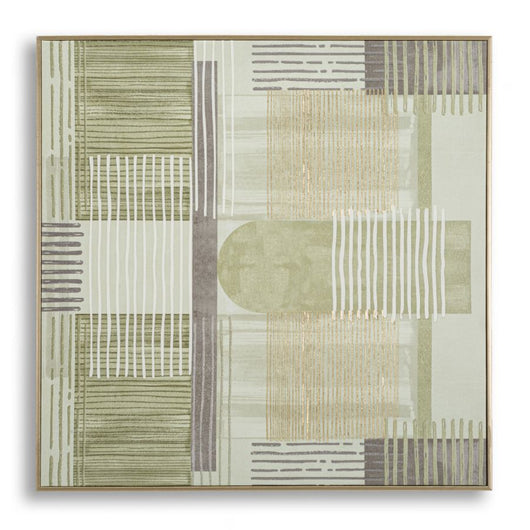 Stampa su Tela con Cornice MF786, Multicolore, Legno, 60x3x60 cm, Seven Design