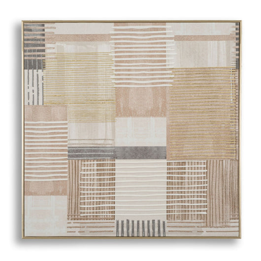 Stampa su Tela con Cornice MF787, Multicolore, Legno, 60x3x60 cm, Seven Design